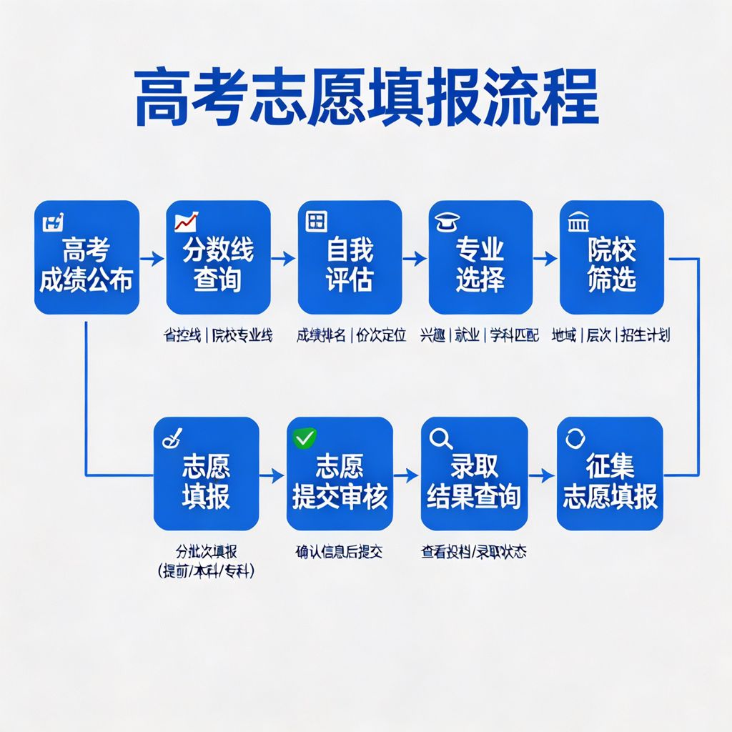 高考志愿填报流程