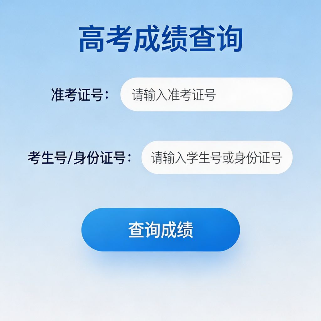 高考成绩查询